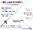 落とし込みサビキ釣りのタックルと仕掛けの詳細を追加しました。