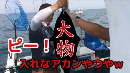 91cmの大物との緊迫のファイトシーン！落とし込みサビキ釣りで高級魚狙い！＠和歌山 勇栄丸 さん