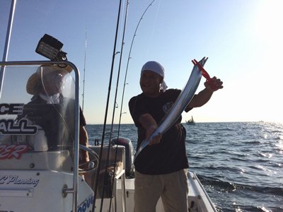 タチウオ釣り 船 ジギング 爆釣