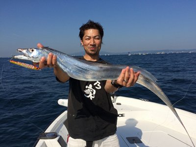 タチウオ釣り ジギング 指５本半 ドラゴン